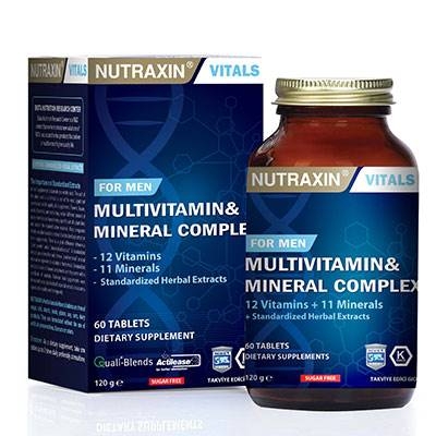 Nutraxin Multivitamin & Mineral Complex Erkek